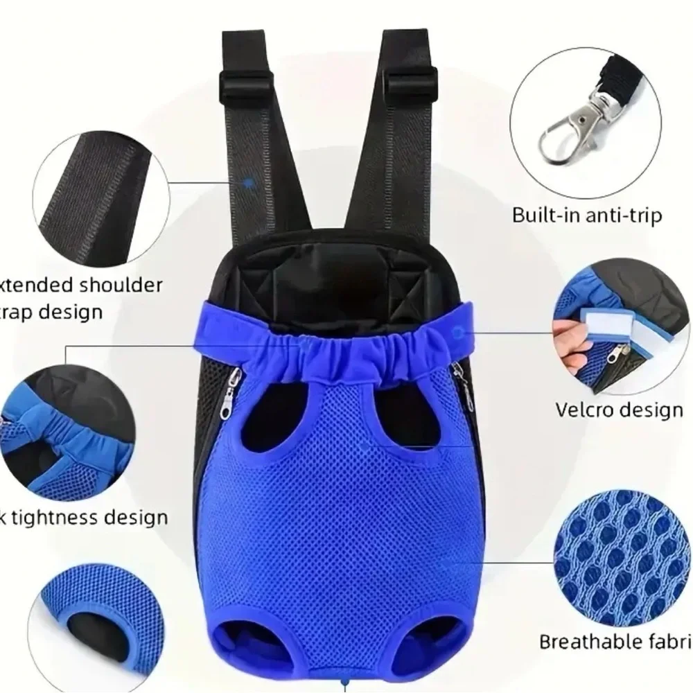 Black Pet Carrier Backpack size Small , color Black